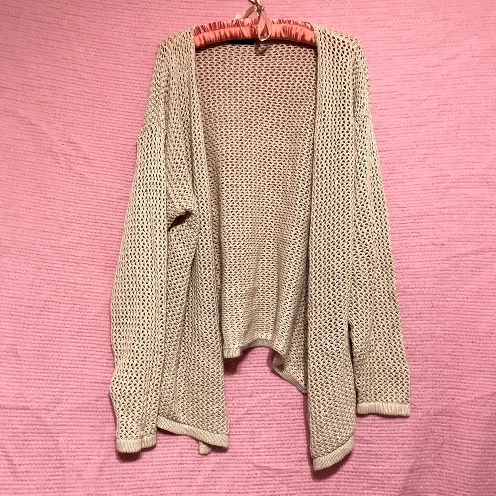 Open Weave Cardigan